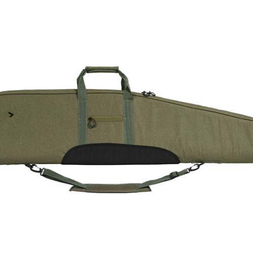 Funda Carabina+Visor Negra y Verde 120X27 cm