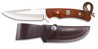 32814 - CUCHILLO ALBAINOX CHAPA JABALÍ. FUNDA