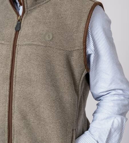 CHALECO POLAR BERLIN GRIS